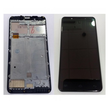 Doogee F7 pantalla lcd + tactil negro + marco premium