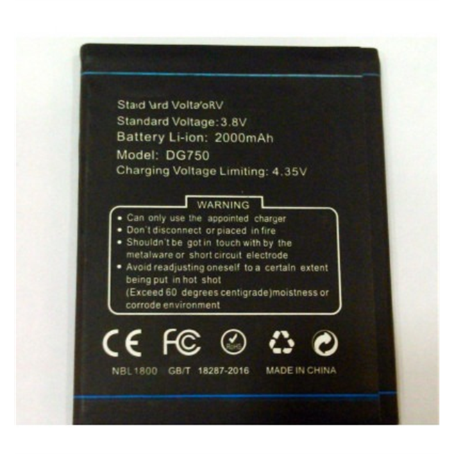 Bateria Doogee DG750 Iron Bone 2000mAh