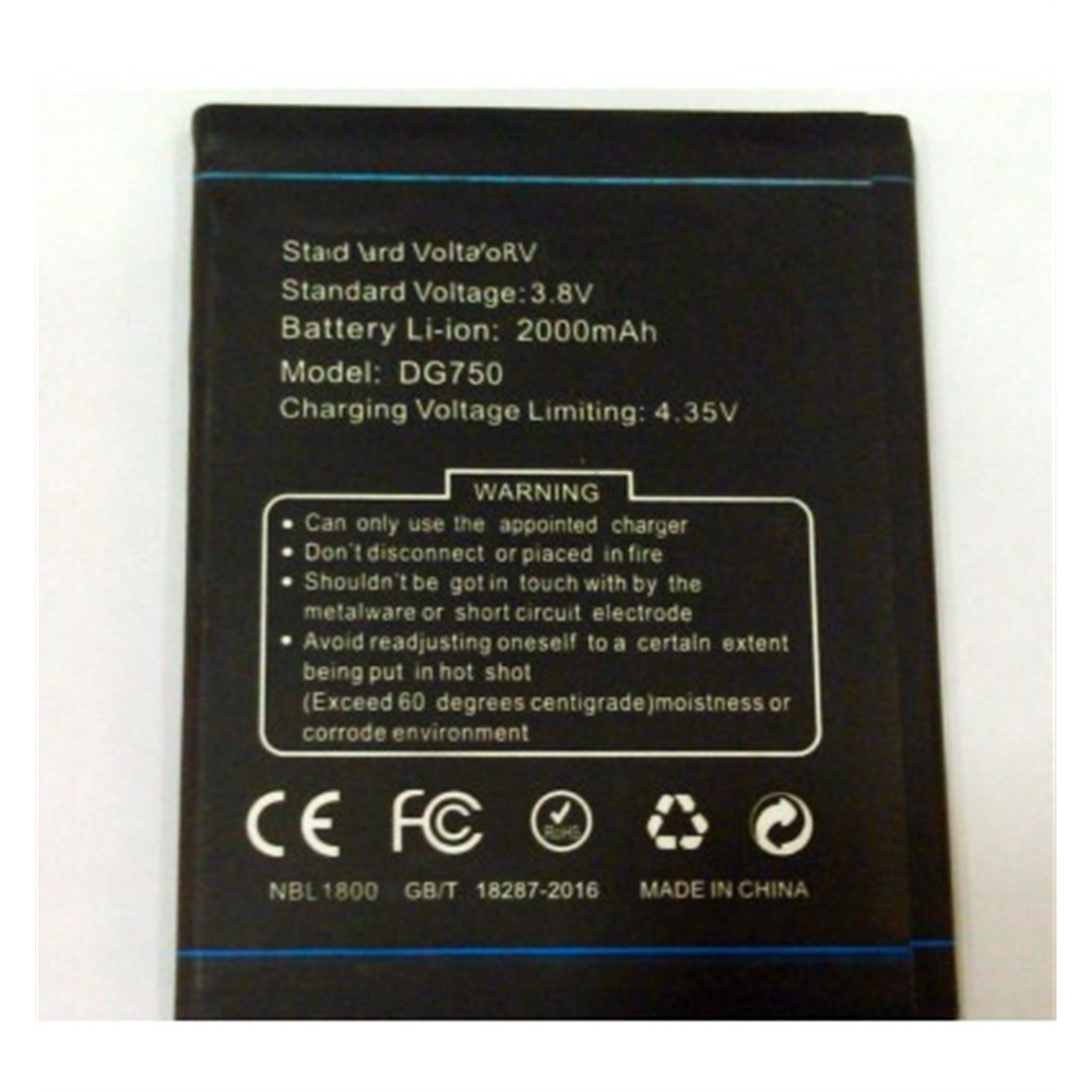 Bateria Doogee DG750 Iron Bone 2000mAh
