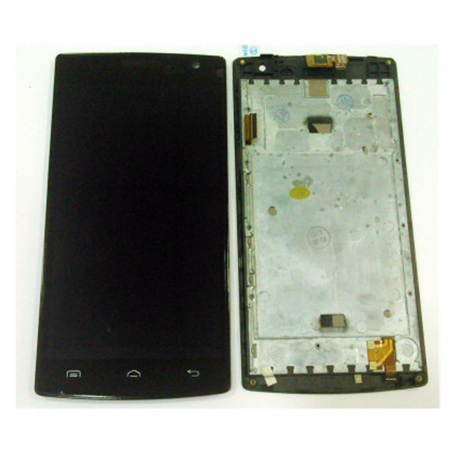 Pantalla lcd para Doogee Kissme DG580 mas tactil negro mas marco negro