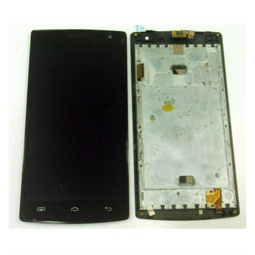 Pantalla lcd para Doogee Kissme DG580 mas tactil negro mas marco negro