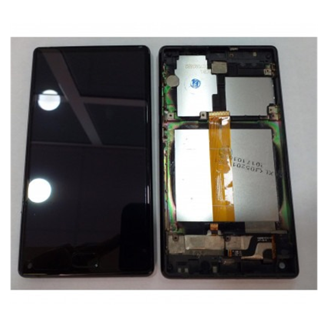Doogee Mix Lite pantalla lcd + tactil negro + marco negro