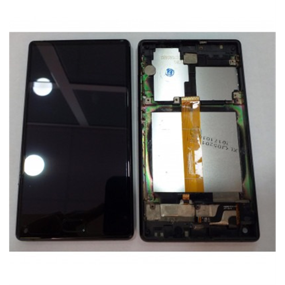 Doogee Mix Lite pantalla lcd + tactil negro + marco negro