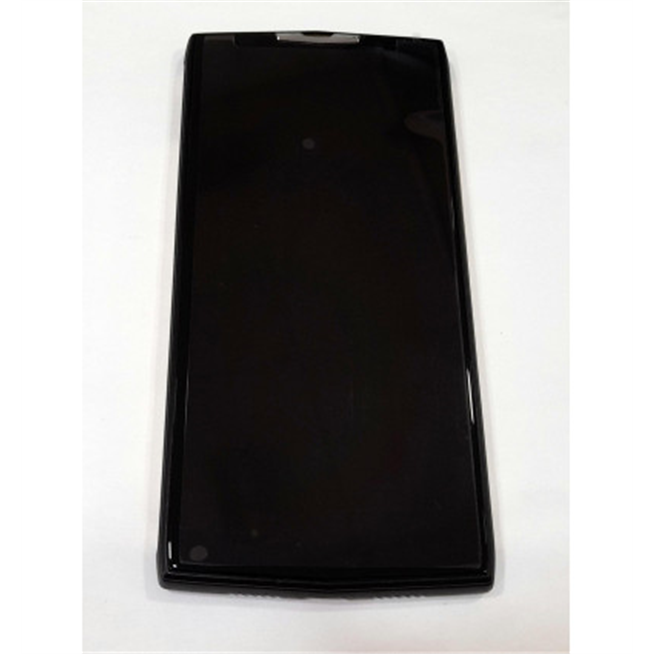 Pantalla lcd para Doogee N100 mas tactil negro mas marco dorado calidad premium