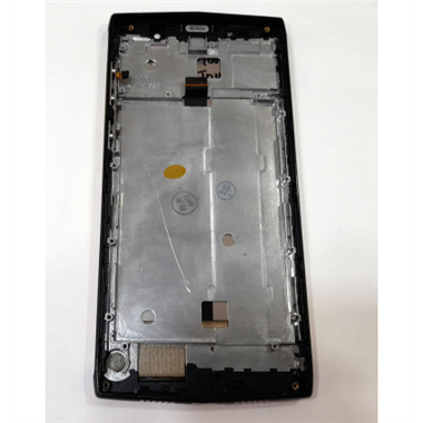 Pantalla lcd para Doogee N100 mas tactil negro mas marco dorado calidad premium