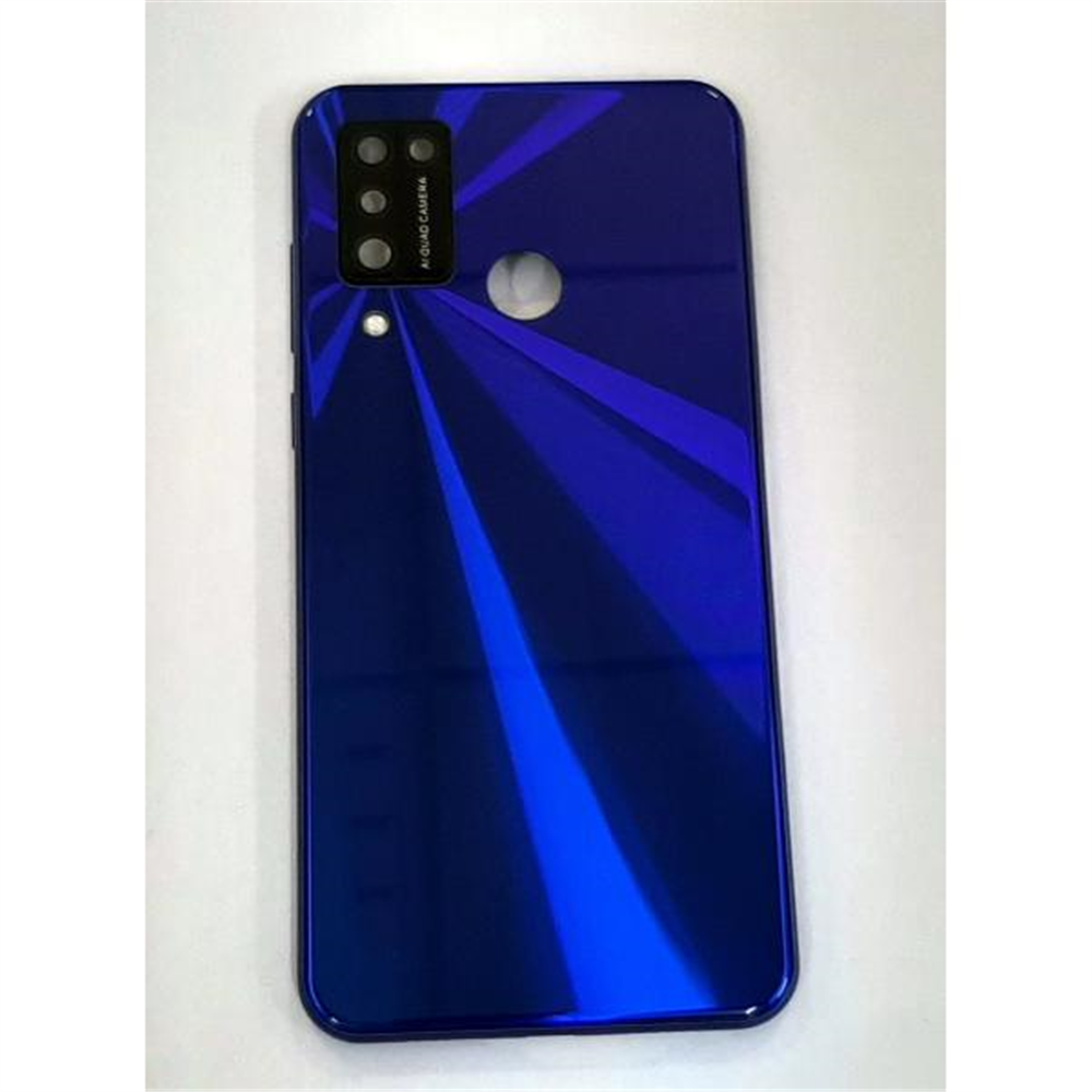 Carcasa central o marco purpura para Doogee N20 Pro mas tapa bateria o tapa trasera purpura