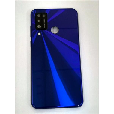 Carcasa central o marco purpura para Doogee N20 Pro mas tapa bateria o tapa trasera purpura