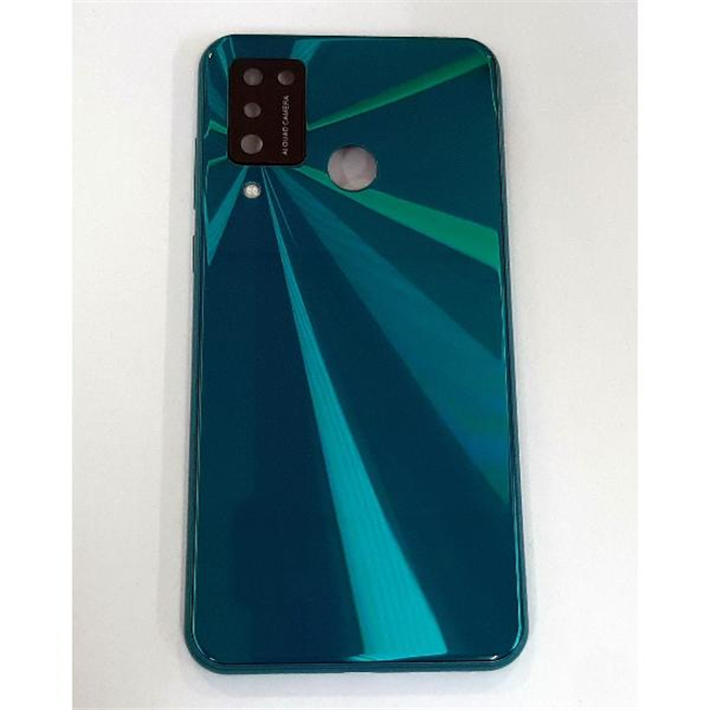 Carcasa central o marco verde para Doogee N20 Pro mas tapa bateria o tapa trasera verde mas cubierta camara