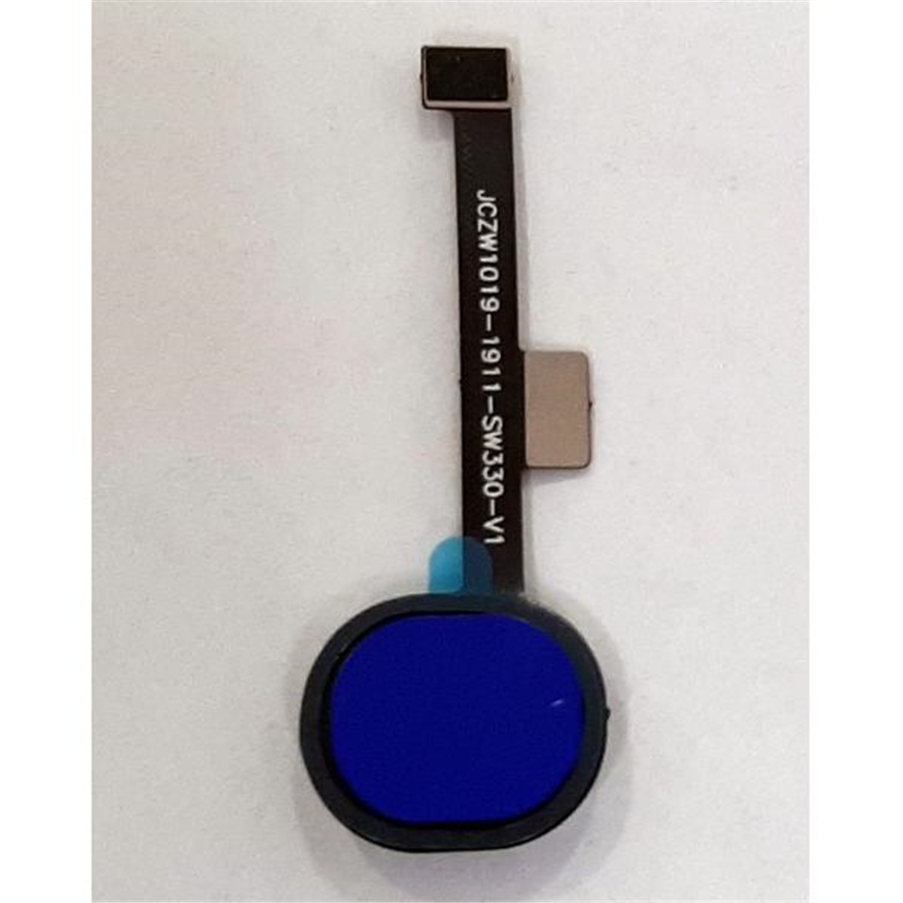Flex boton home azul para Doogee N30 calidad premium