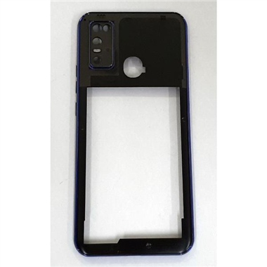 Carcasa central o marco azul para Doogee N30 calidad premium