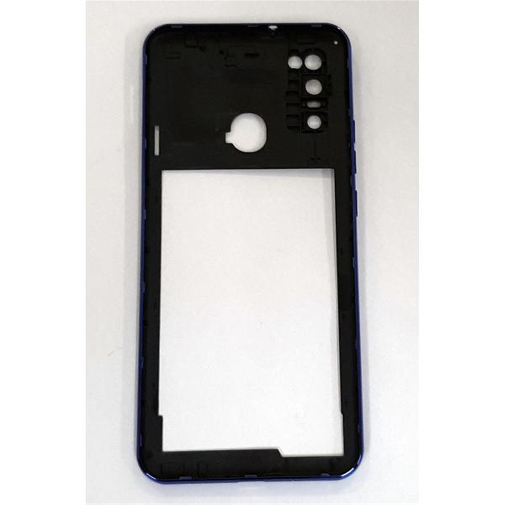 Carcasa central o marco azul para Doogee N30 calidad premium