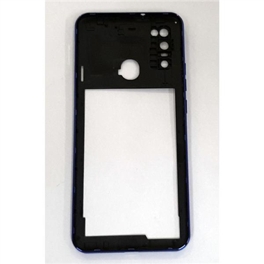 Carcasa central o marco azul para Doogee N30 calidad premium