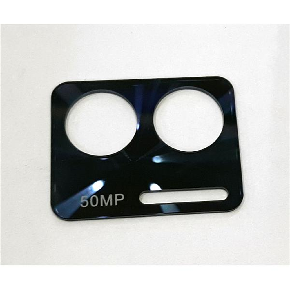 Embellecedor camara trasera azul oscuro para Doogee N50 calidad premium