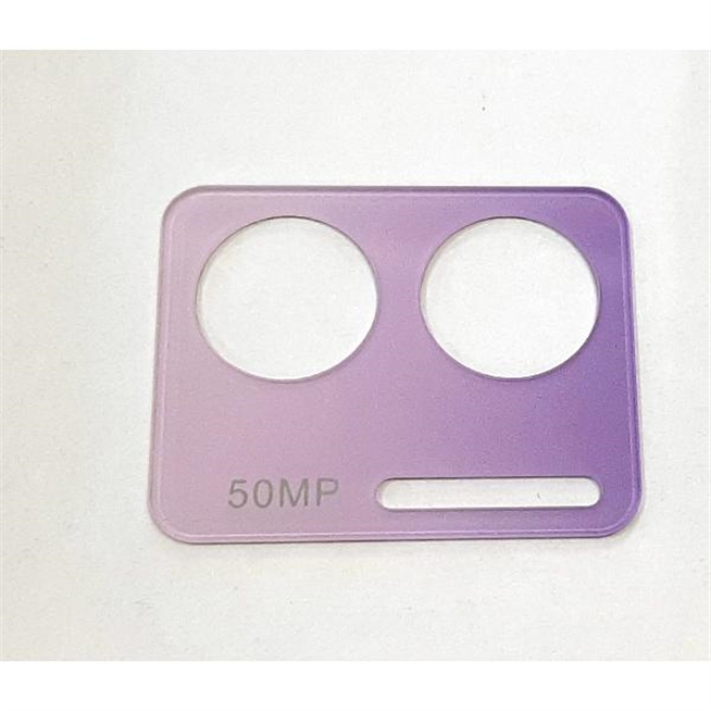 Embellecedor camara trasera purpura para Doogee N50 calidad premium