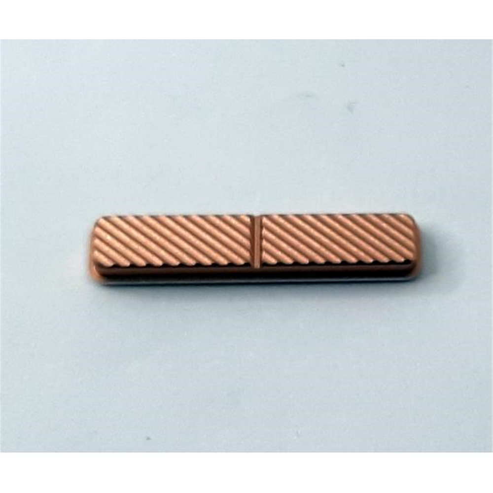 Boton volumen dorado para Doogee S110 calidad premium