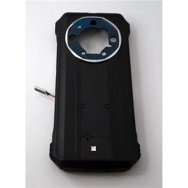Carcasa trasera o tapa trasera negra plata para Doogee S110