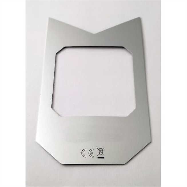 Marco de camara No.1 plata para Doogee S200 5G calidad premium