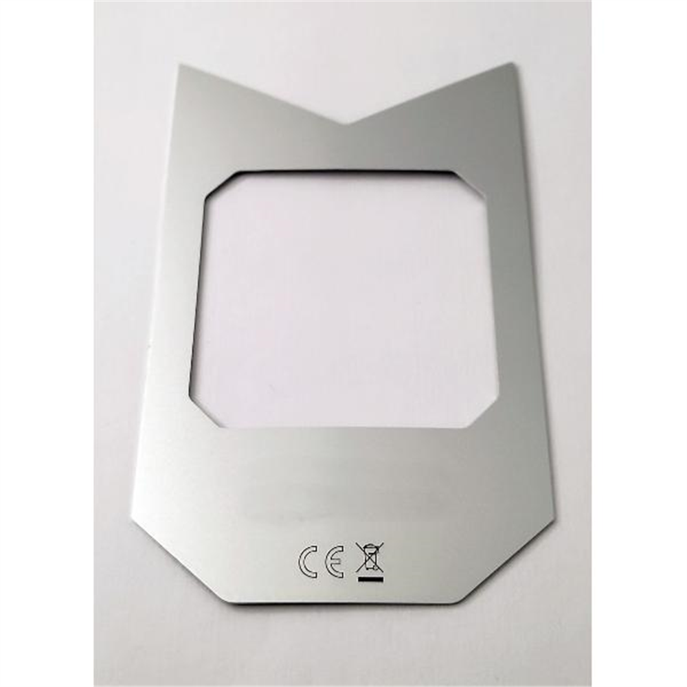 Marco de camara No.1 plata para Doogee S200 5G calidad premium