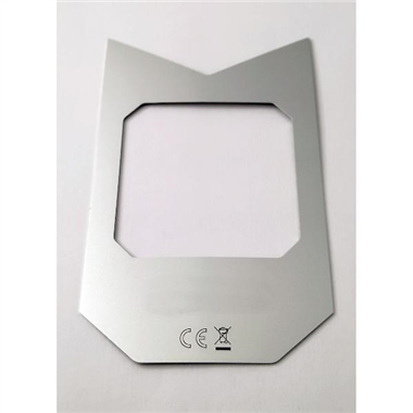 Marco de camara No.1 plata para Doogee S200 5G calidad premium