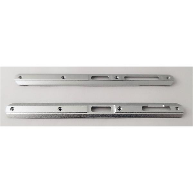 Embellecedor derecho e izquierdo plata para Doogee S200 5G calidad premium