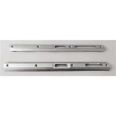 Embellecedor derecho e izquierdo plata para Doogee S200 5G calidad premium
