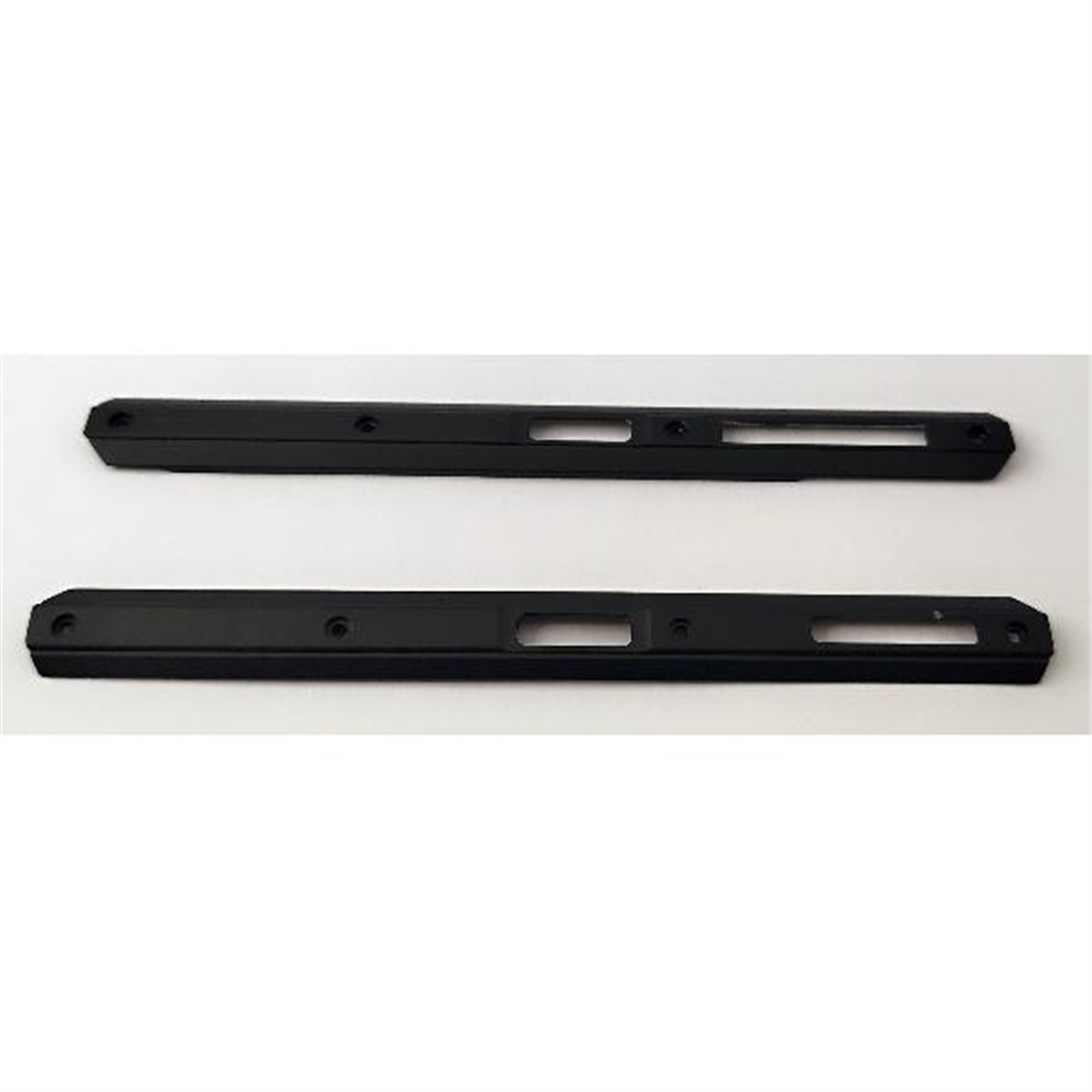 Embellecedor izquierdo y derecho negro para Doogee S200 5G calidad premium