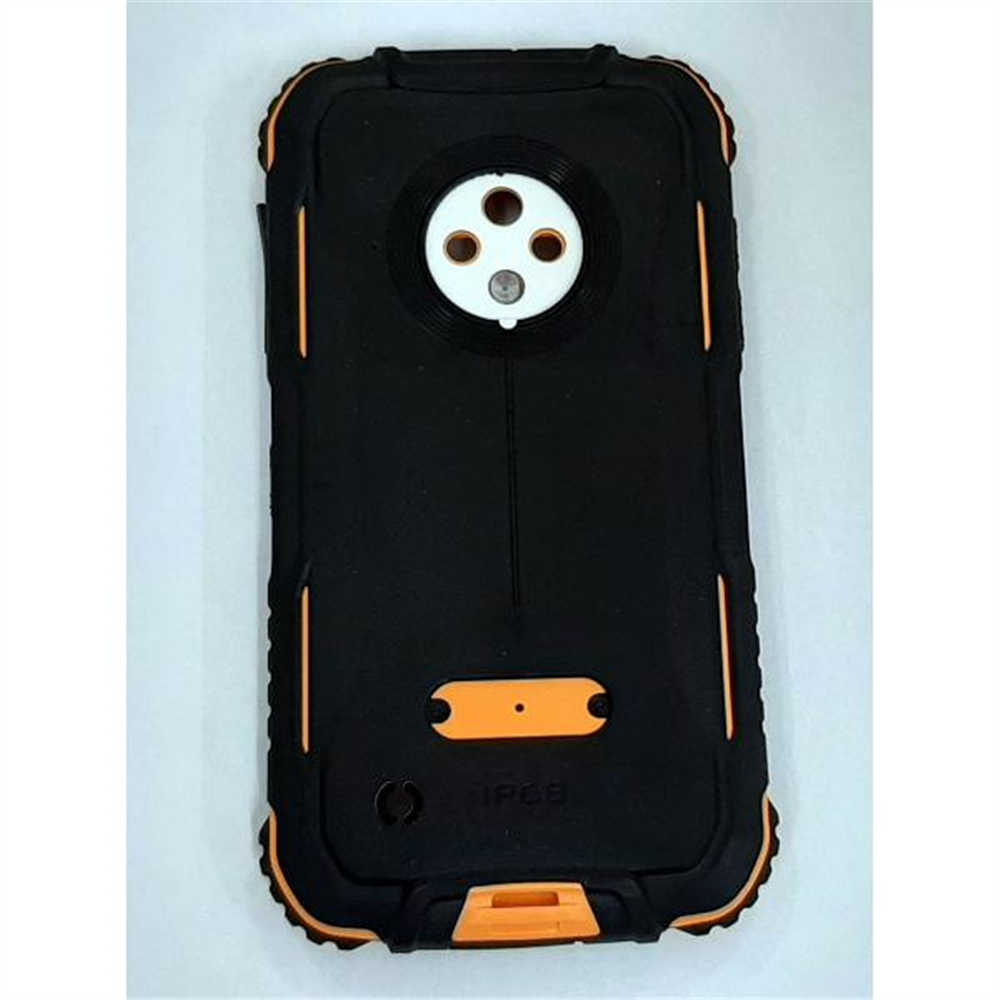 Tapa trasera o tapa bateria naranja para Doogee S35 Pro