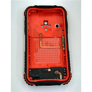 Tapa trasera o tapa bateria roja para Doogee S35 Pro