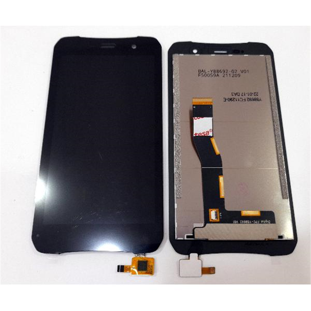 Pantalla lcd para Doogee S35 mas tactil negro Service Pack Premium