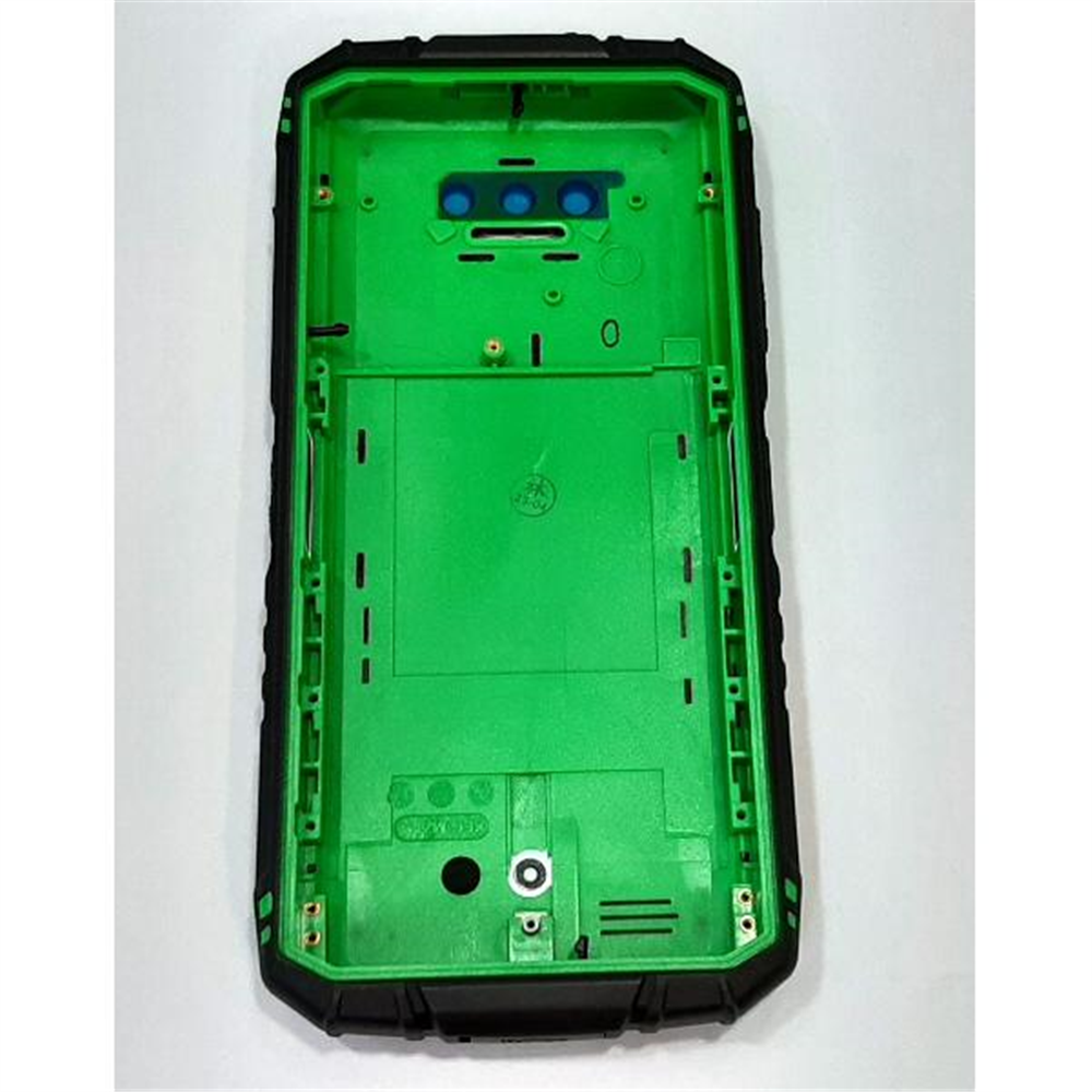Carcasa trasera o tapa trasera verde negro para Doogee S41 S41 Pro