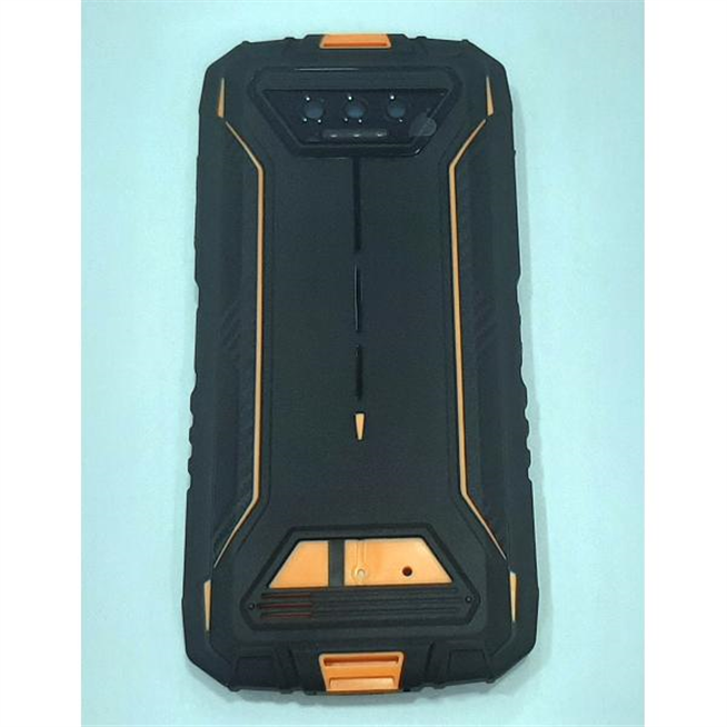 Carcasa trasera o tapa trasera negra naranja para Doogee S41 S41 Pro