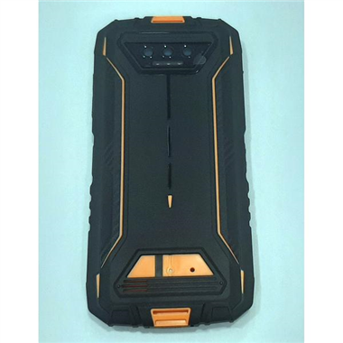 Carcasa trasera o tapa trasera negra naranja para Doogee S41 S41 Pro