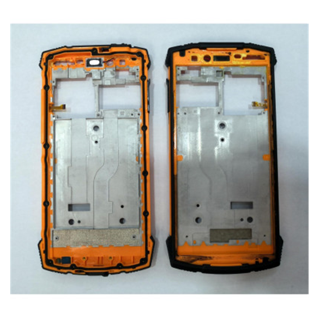 Carcasa central o marco naranja para Doogee S55 S55 Lite