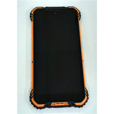 Pantalla lcd para Doogee S58 Pro mas tactil negro mas marco naranja calidad premium