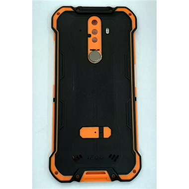 Tapa trasera o tapa bateria naranja para Doogee S58 Pro