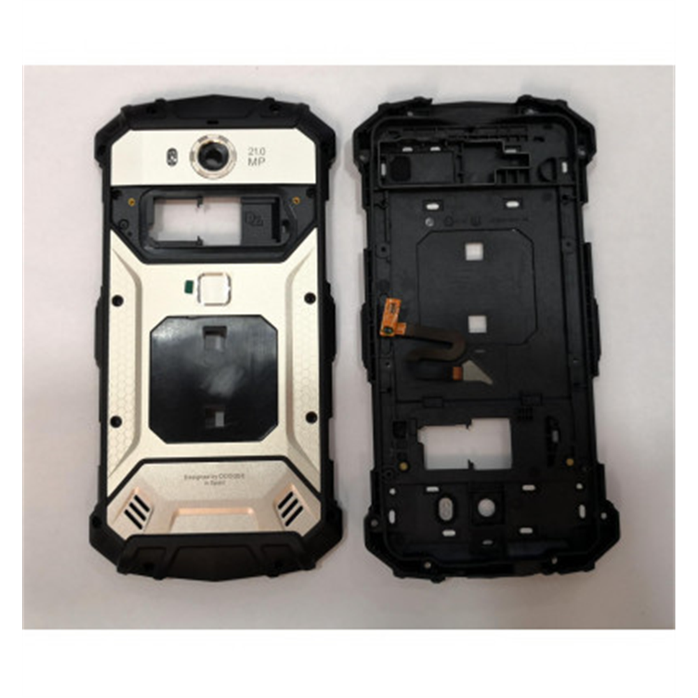 Tapa trasera o tapa bateria dorada para Doogee S60