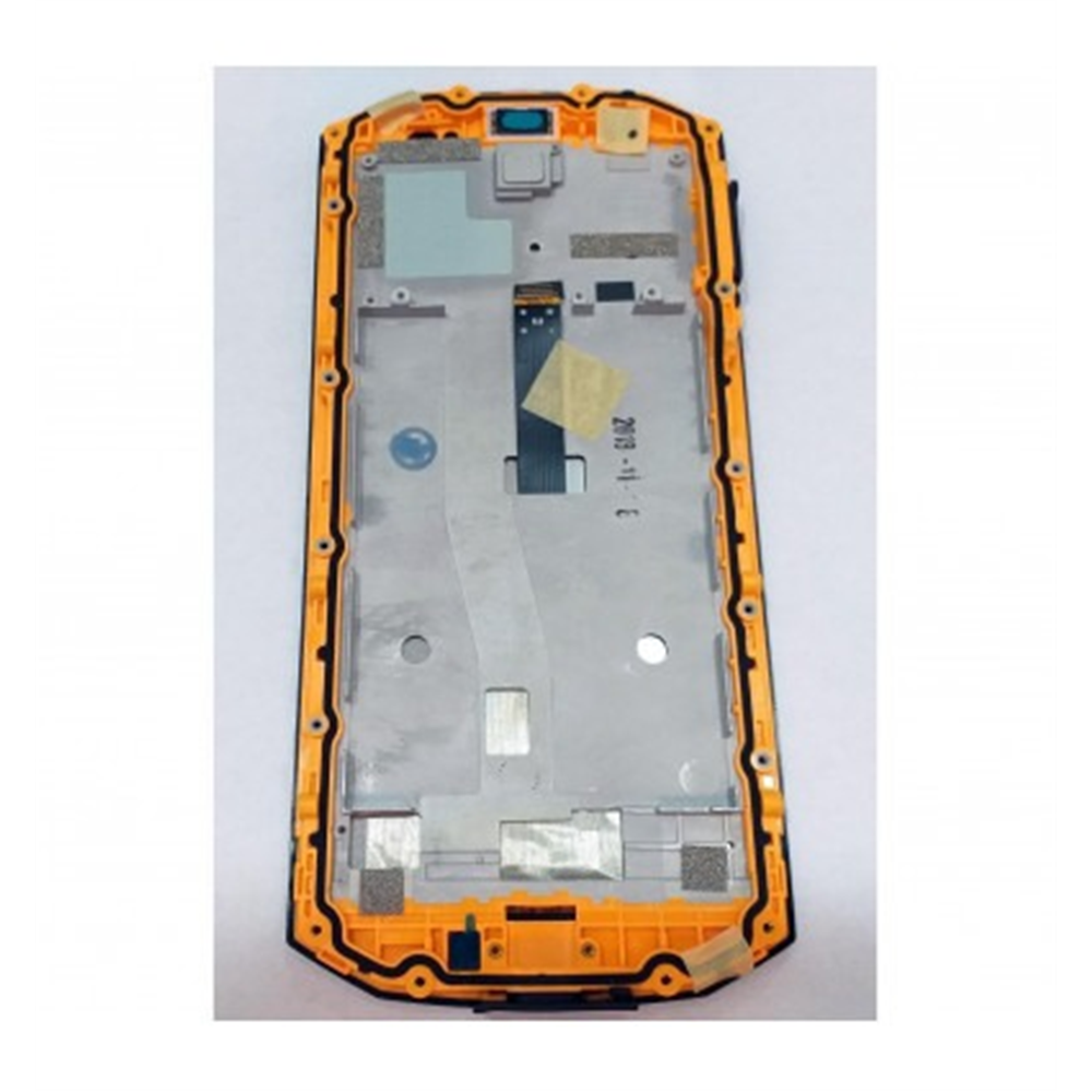 Doogee S70 pantalla lcd + tactil negro + marco naranja