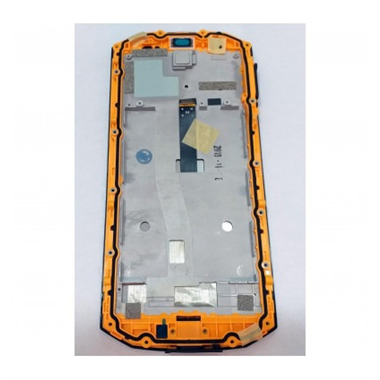 Doogee S70 pantalla lcd + tactil negro + marco naranja