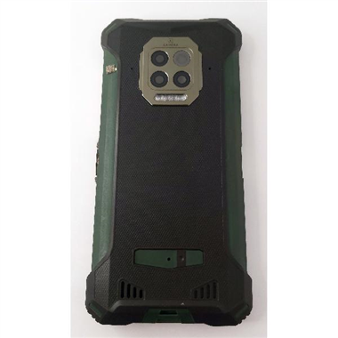Carcasa trasera o tapa trasera negra verde para Doogee S86 S86 Pro