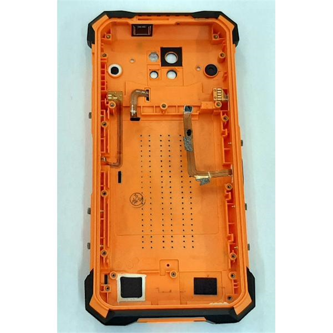 Carcasa trasera o tapa naranaja para Doogee S88 Pro