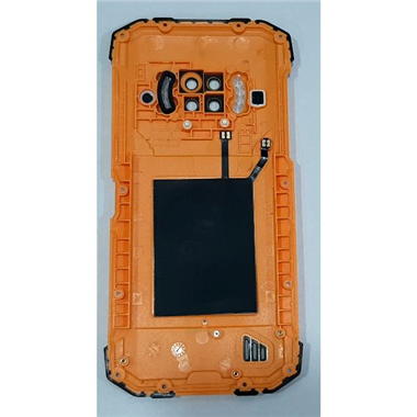 Tapa trasera o tapa bateria naranja para Doogee S96 Pro