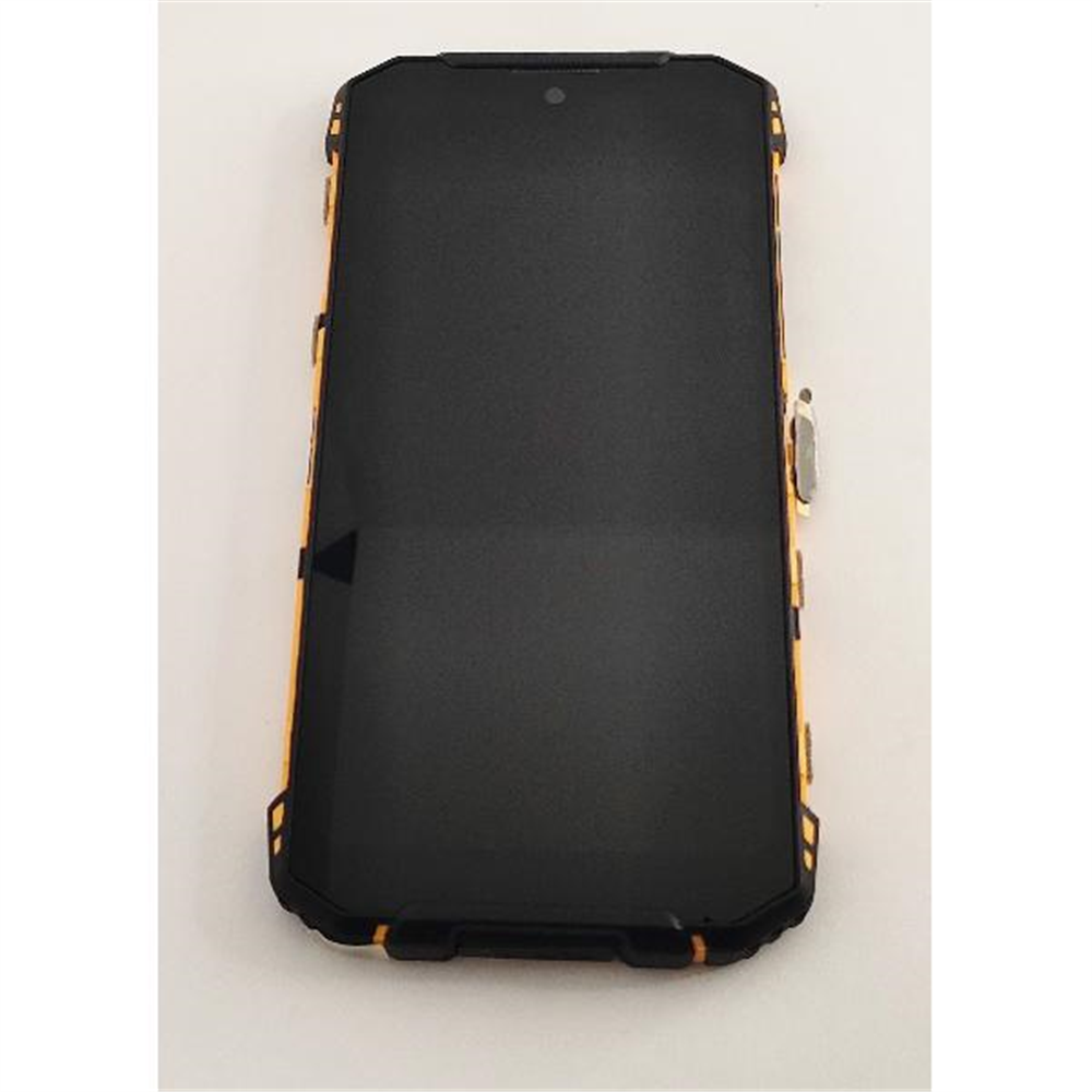 Pantalla lcd para Doogee S96 GT mas tactil negro mas marco naranja calidad premium