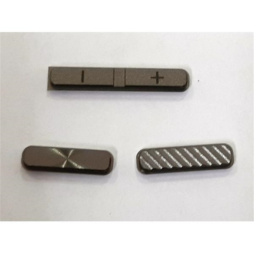 Set 3 botones negros para Doogee S96 Pro calidad premium