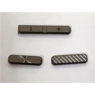 Set 3 botones negros para Doogee S96 Pro calidad premium