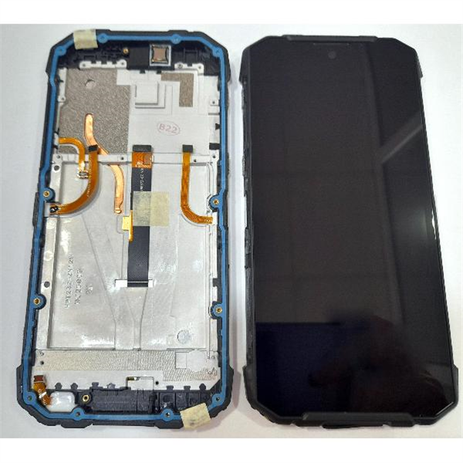 Pantalla lcd para Doogee S96 Pro mas tactil negro mas marco negro Service Pack Premium