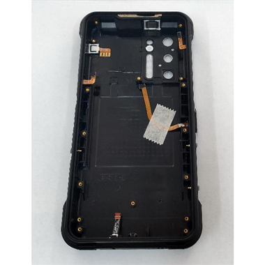 Tapa trasera o tapa bateria negra para Doogee S97 Pro mas boton rojo