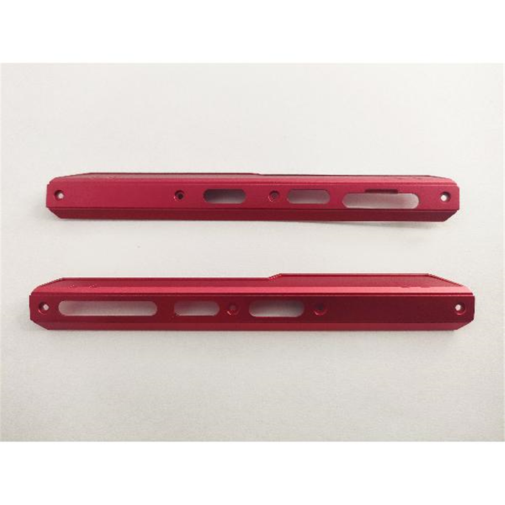 Set 2 embellecedor lateral rojo para Doogee S97 Pro calidad premium