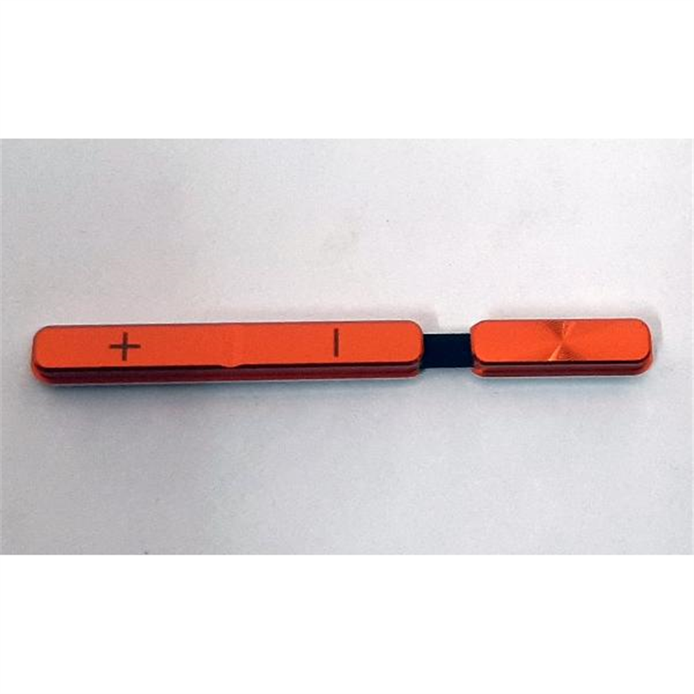 Boton power mas volumen naranja para Doogee S98 calidad premium