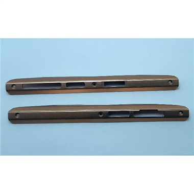 Set 2 embellecedor lateral dorado para Doogee S99 calidad premium