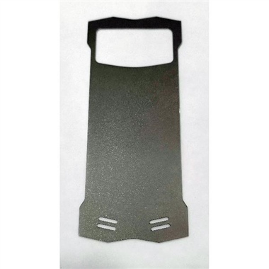 Tapa trasera o tapa bateria plata para Dooge Smini 